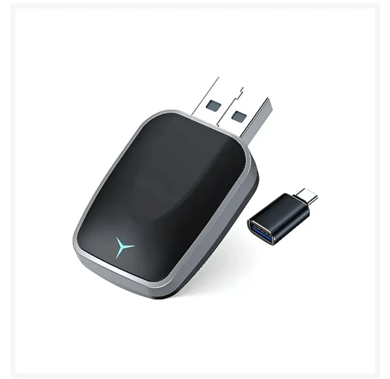 CarPlay e Android Auto Sem Fio para iPhone e Android - Dongle USB-A/C Plug & Play - Foto 2