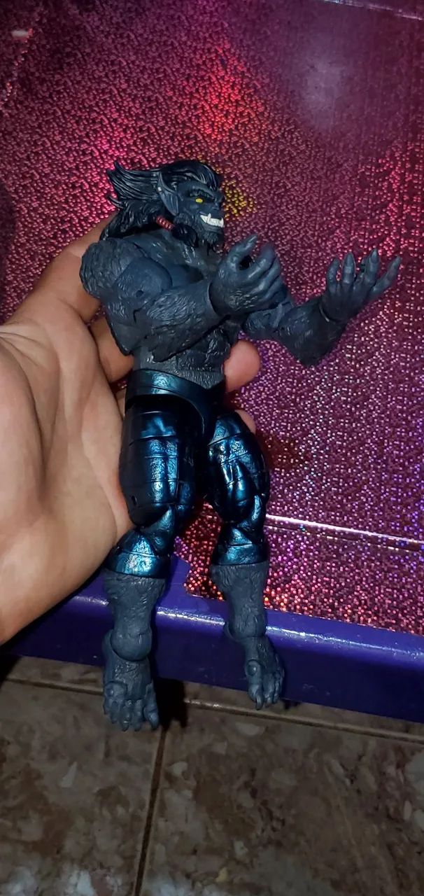 Fera negro marvel legends a era do apocalypse  - Foto 3