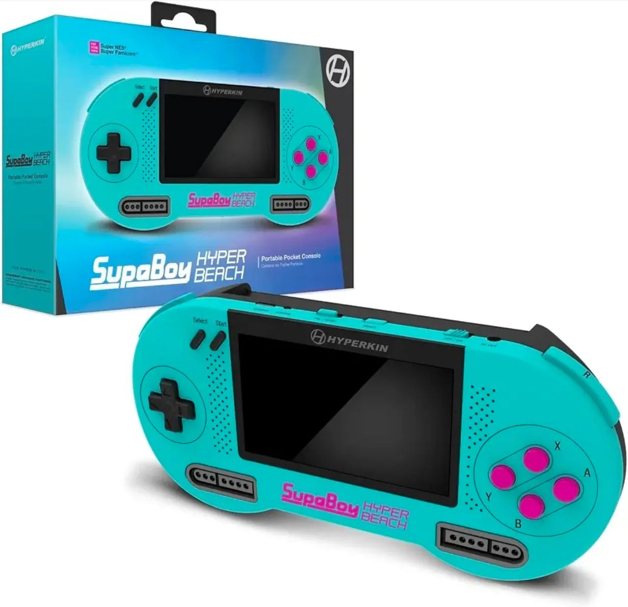 Console Portátil Hyperkin SupaBoy (Hyper Beach)