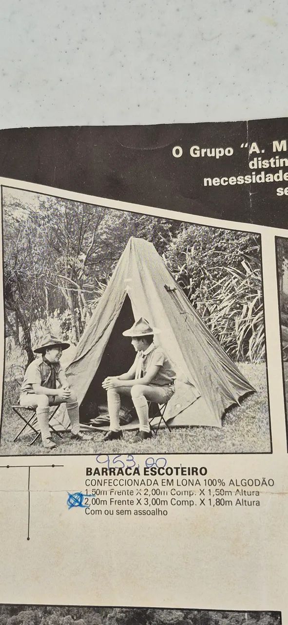 Barraca de lona escoteiro  - Foto 3
