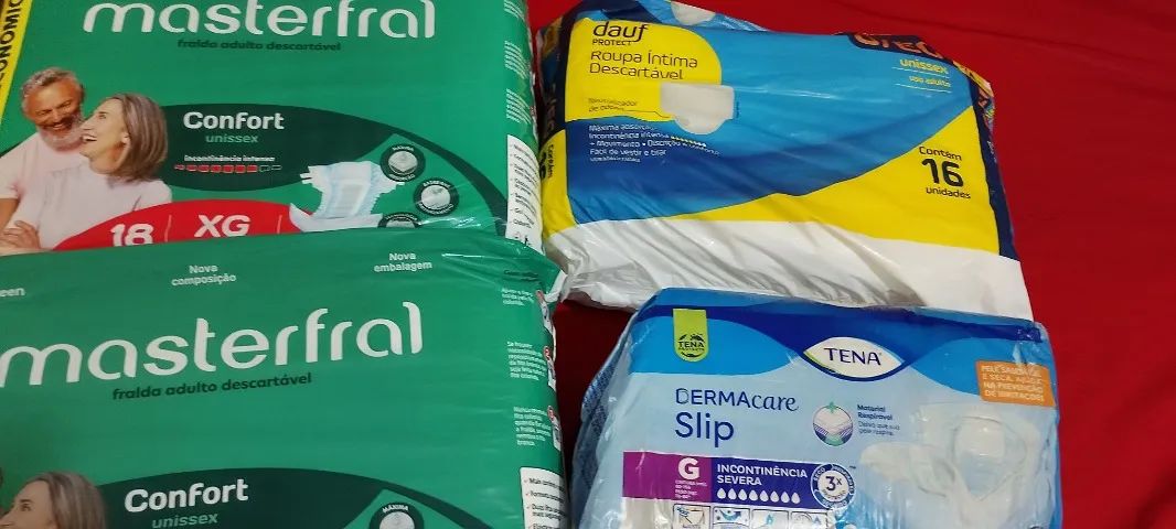 Vendo fraldas Geriátrica Tam G e xg - Foto 2