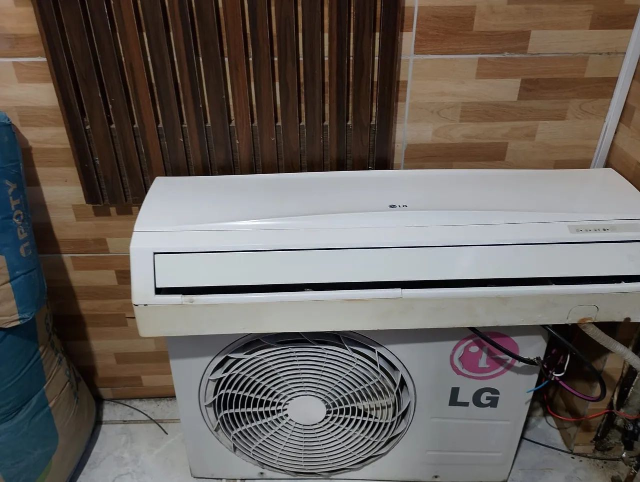 Ar condicionado 12btus lg. Gelando perfeitamente  - Foto 2