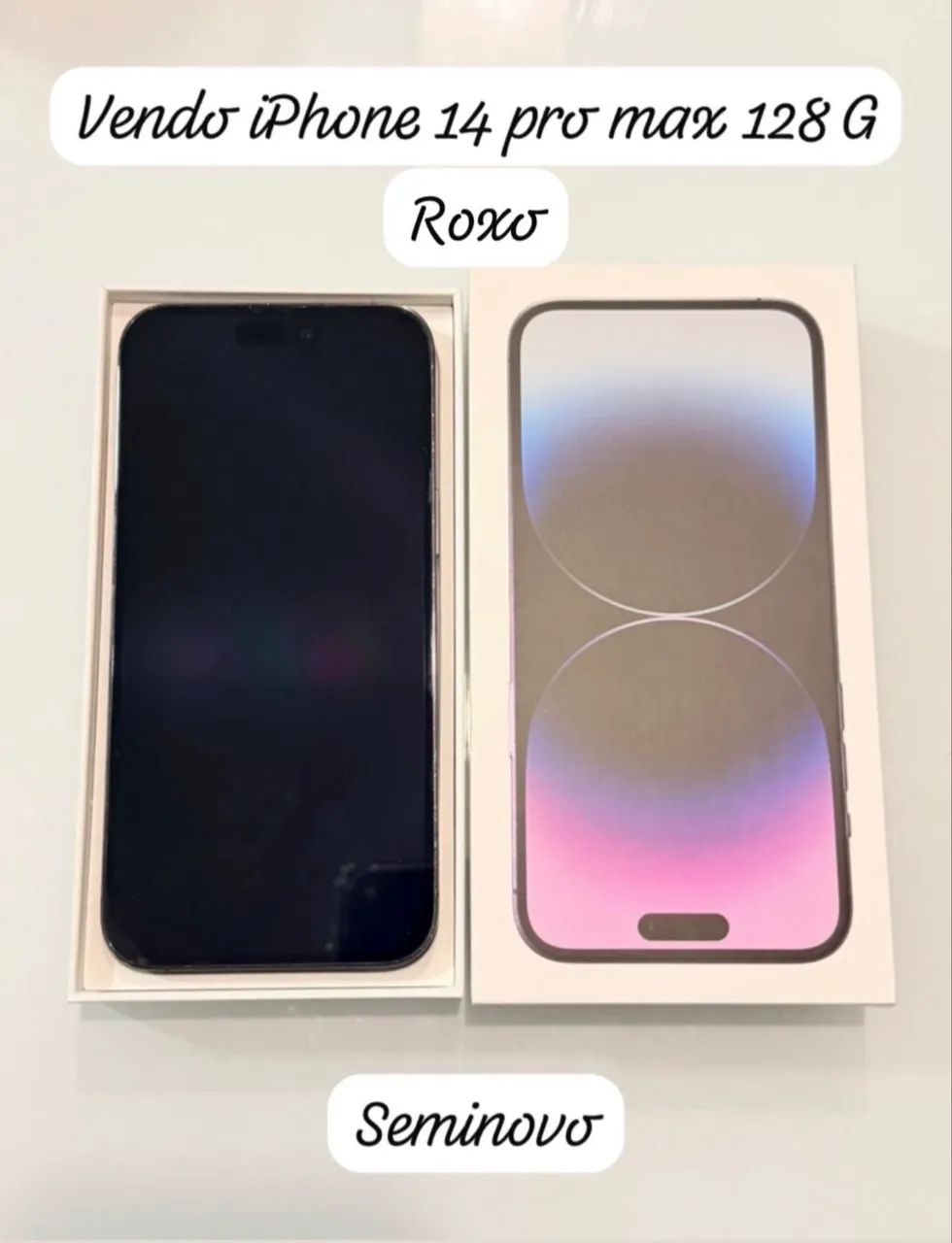 IPhone 14 Pro Max 128 g roxo