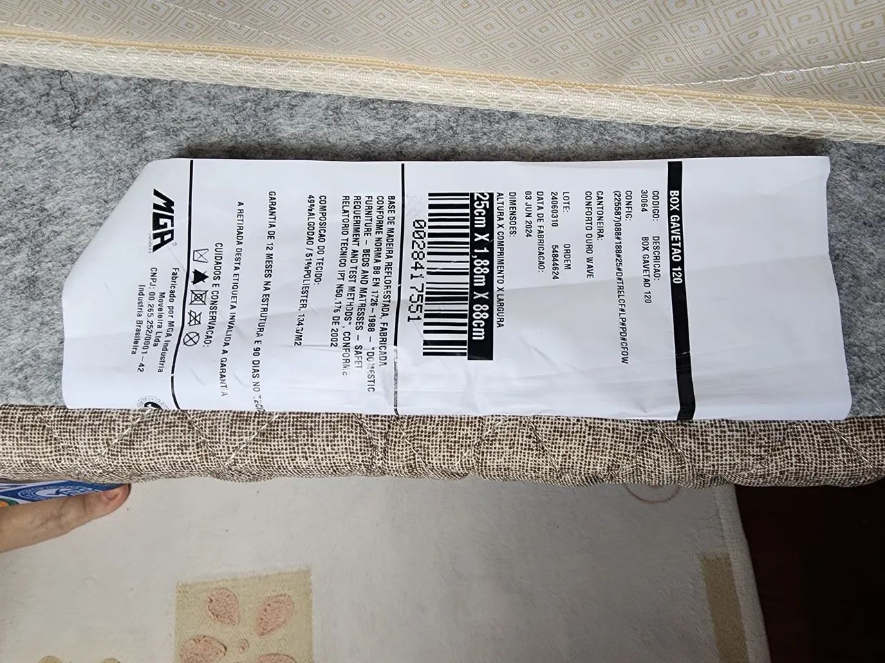 Cama solteiro com gavetão  - Foto 4