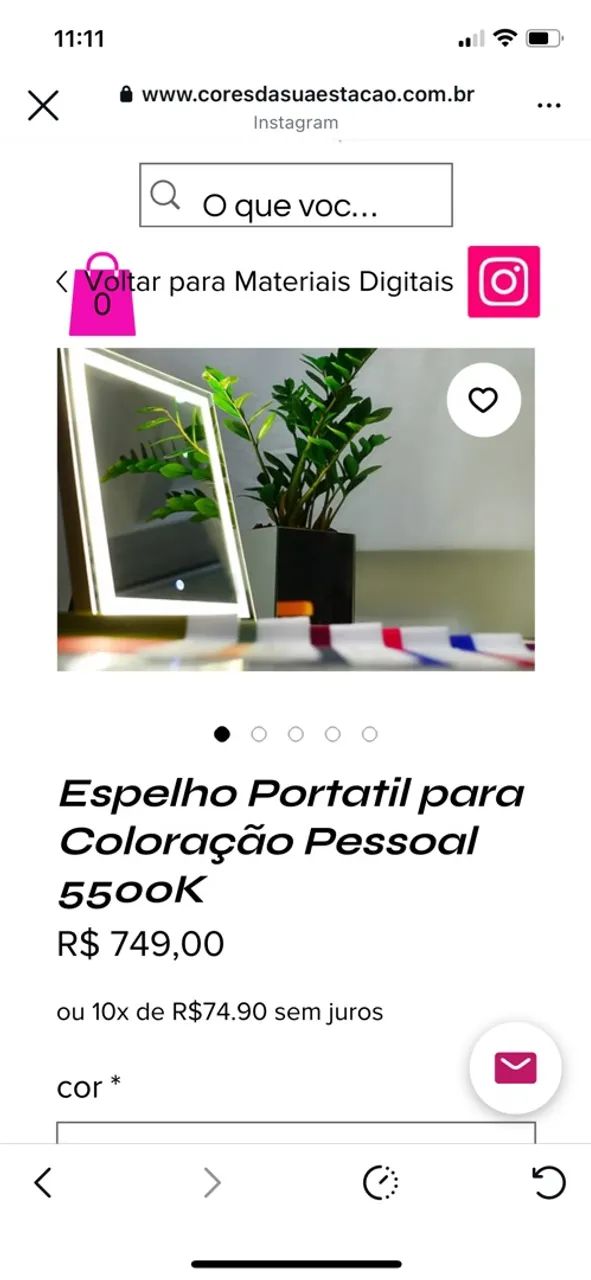 Kit coloração pessoal - Foto 5