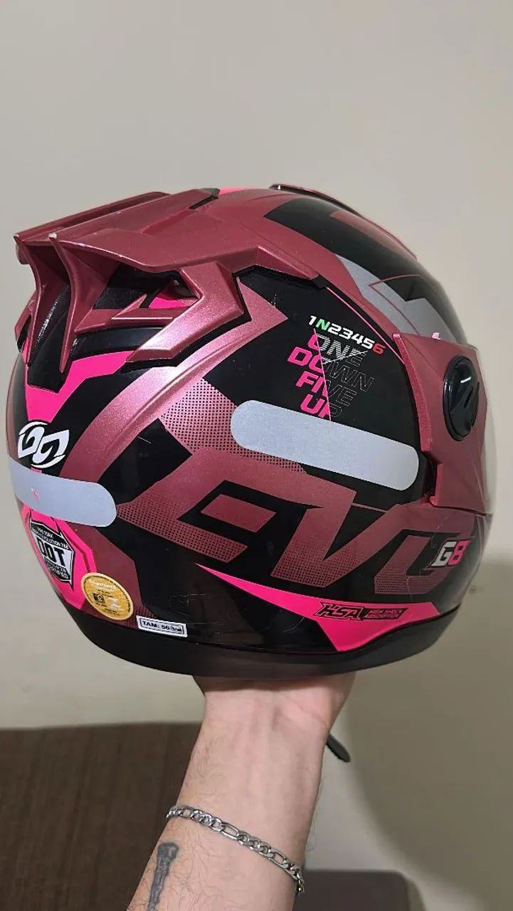 Capacete semi novo  - Foto 3