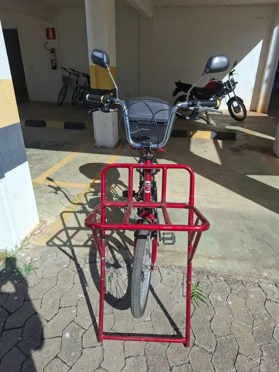 Bicicleta de carga motorizada  - Foto 3