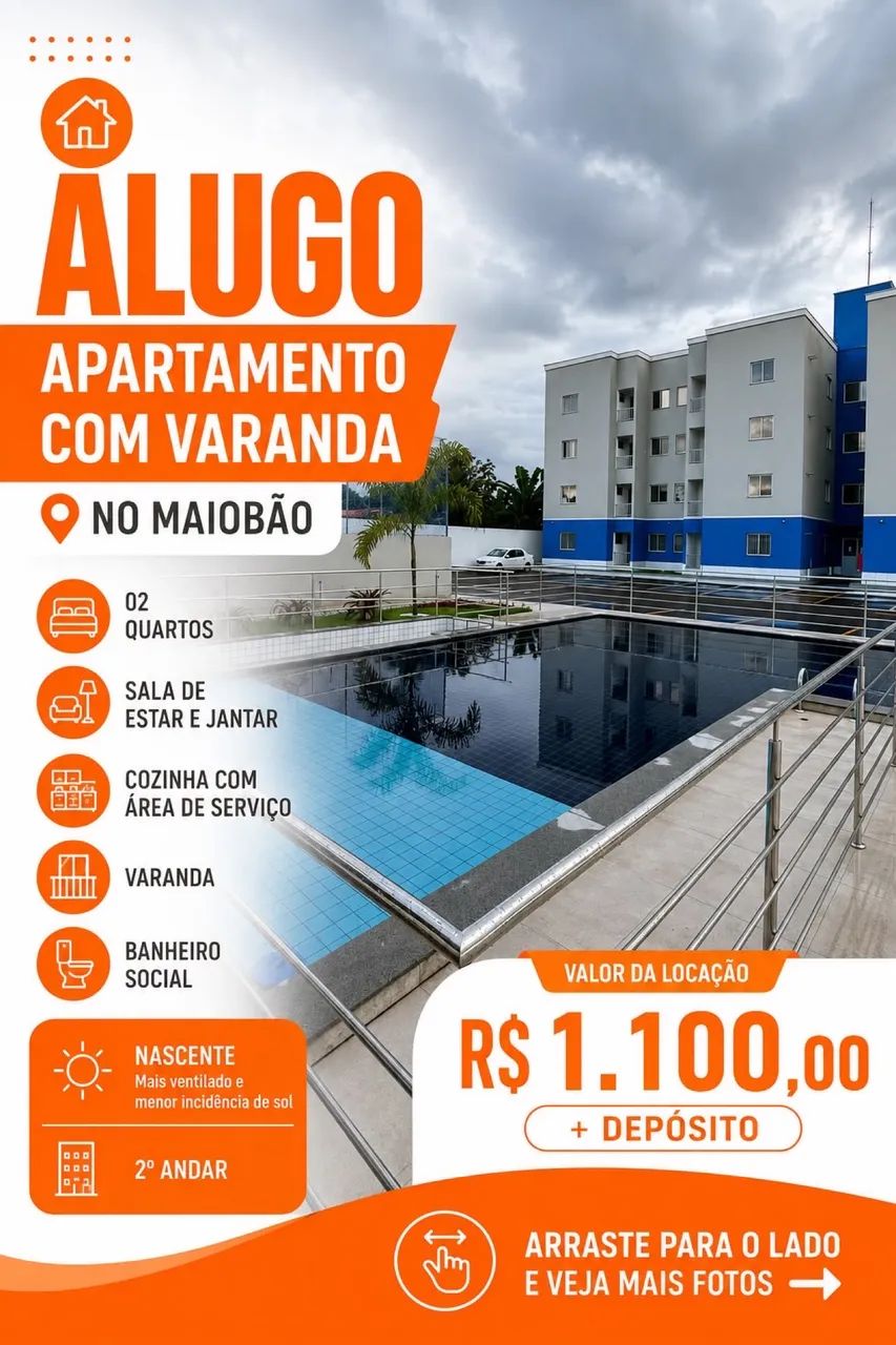 ? ALUGA-SE APARTAMENTO - PONTA VERDE