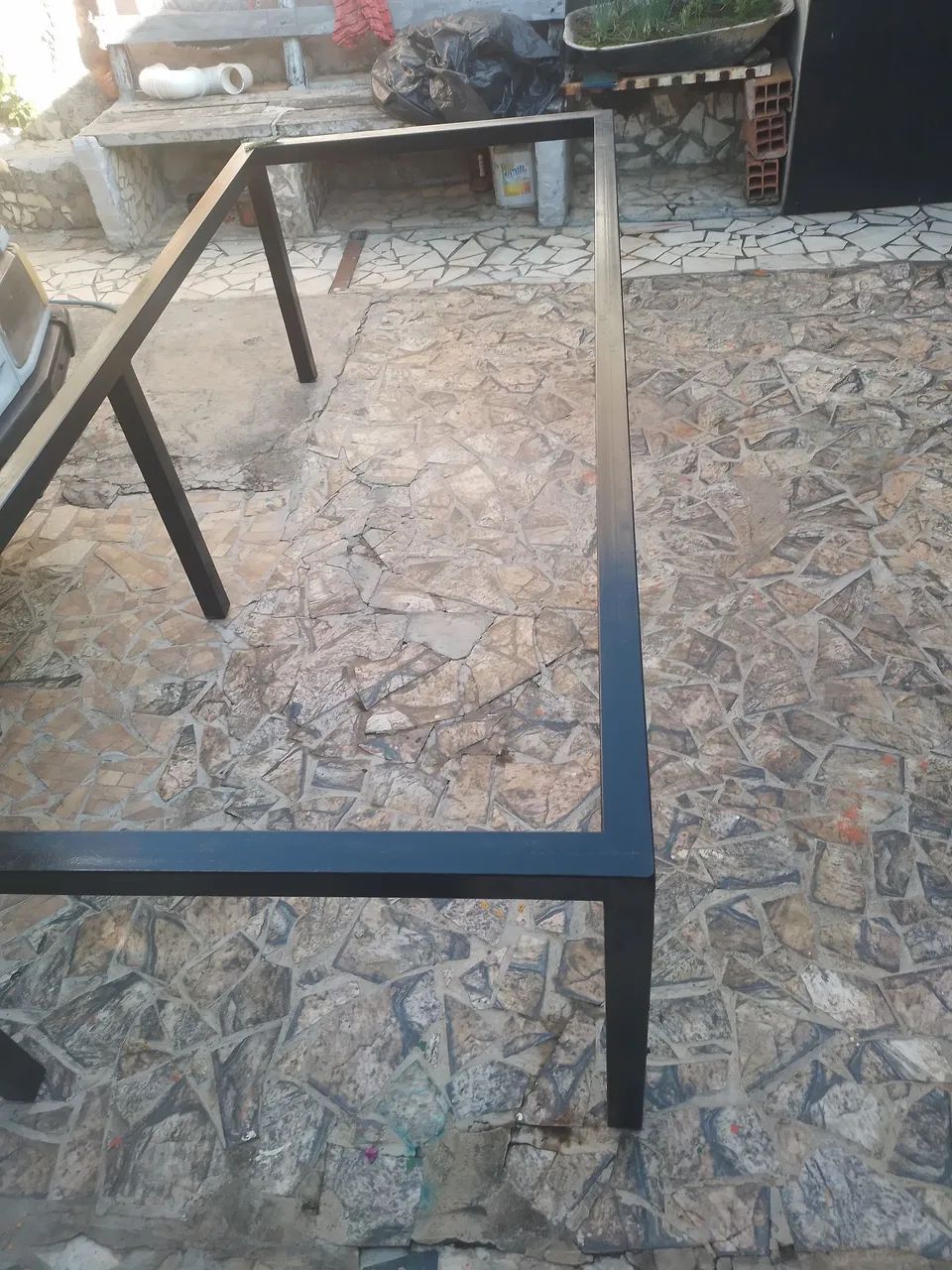 BANCADA DE FERRO GRANDE REFORÇADA  - Foto 2