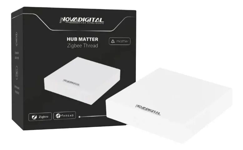 Hub Matter Zigbee Thread Nova Digital MT-01 Alexa Google HomeKit RJ45