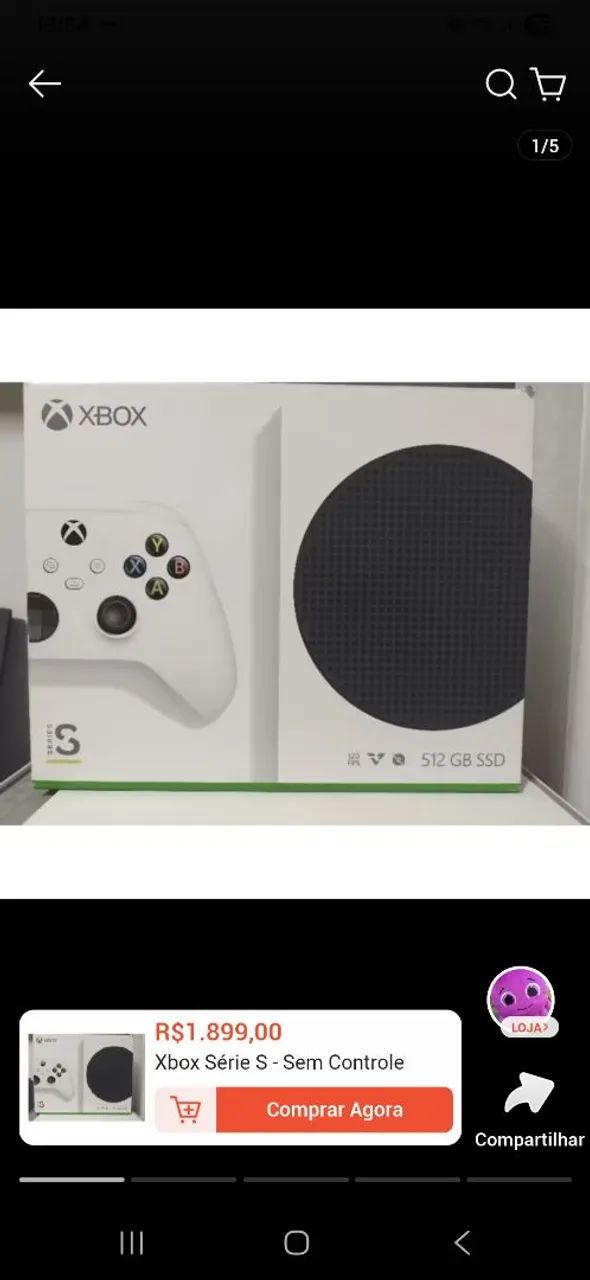 Vendo xbox sérios S - Foto 2