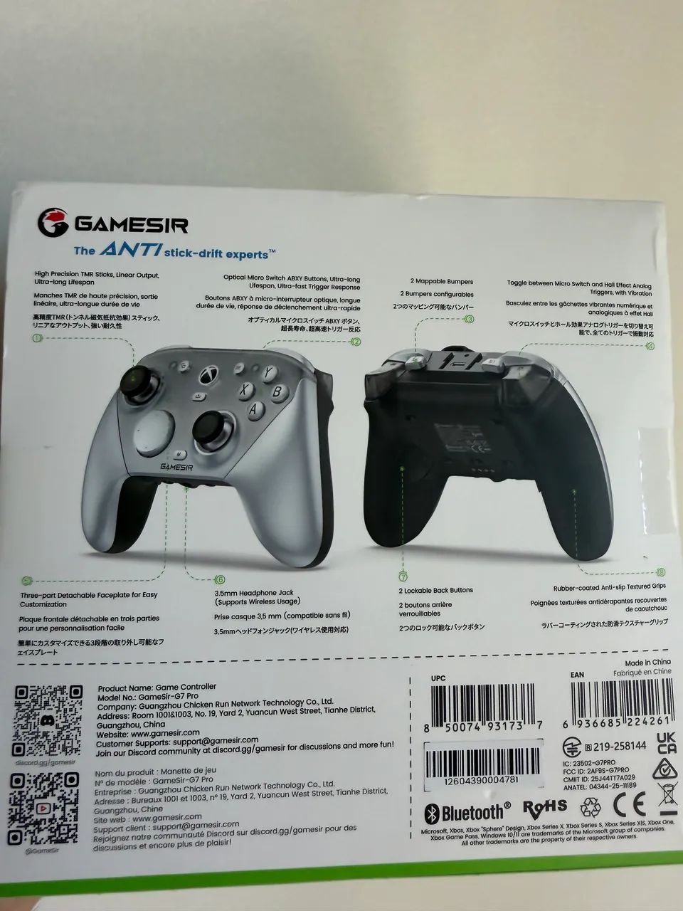 GameSir G7 Pro Silver para Xbox - Novo - Foto 4