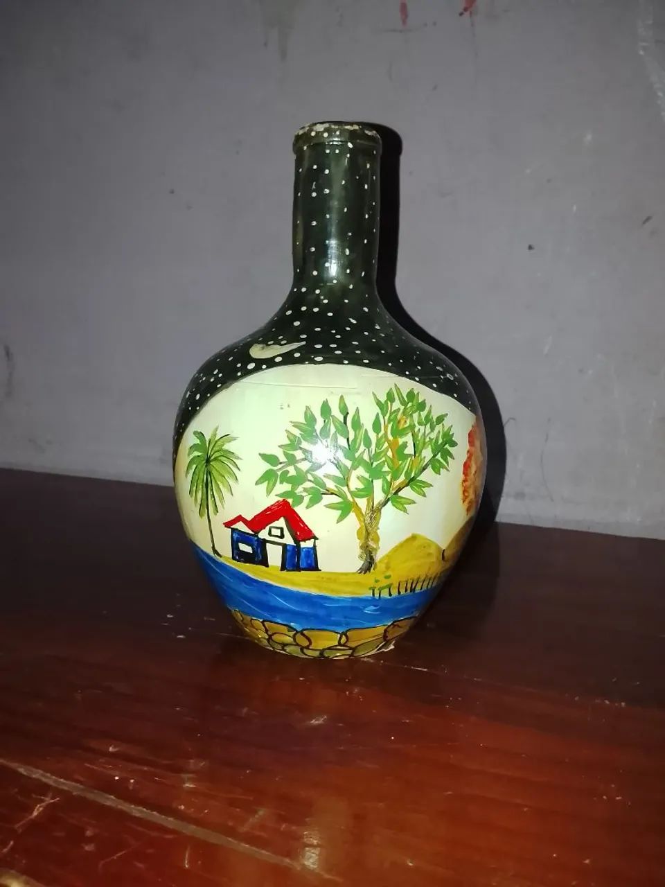 Jarra decorativa pintada - Foto 2