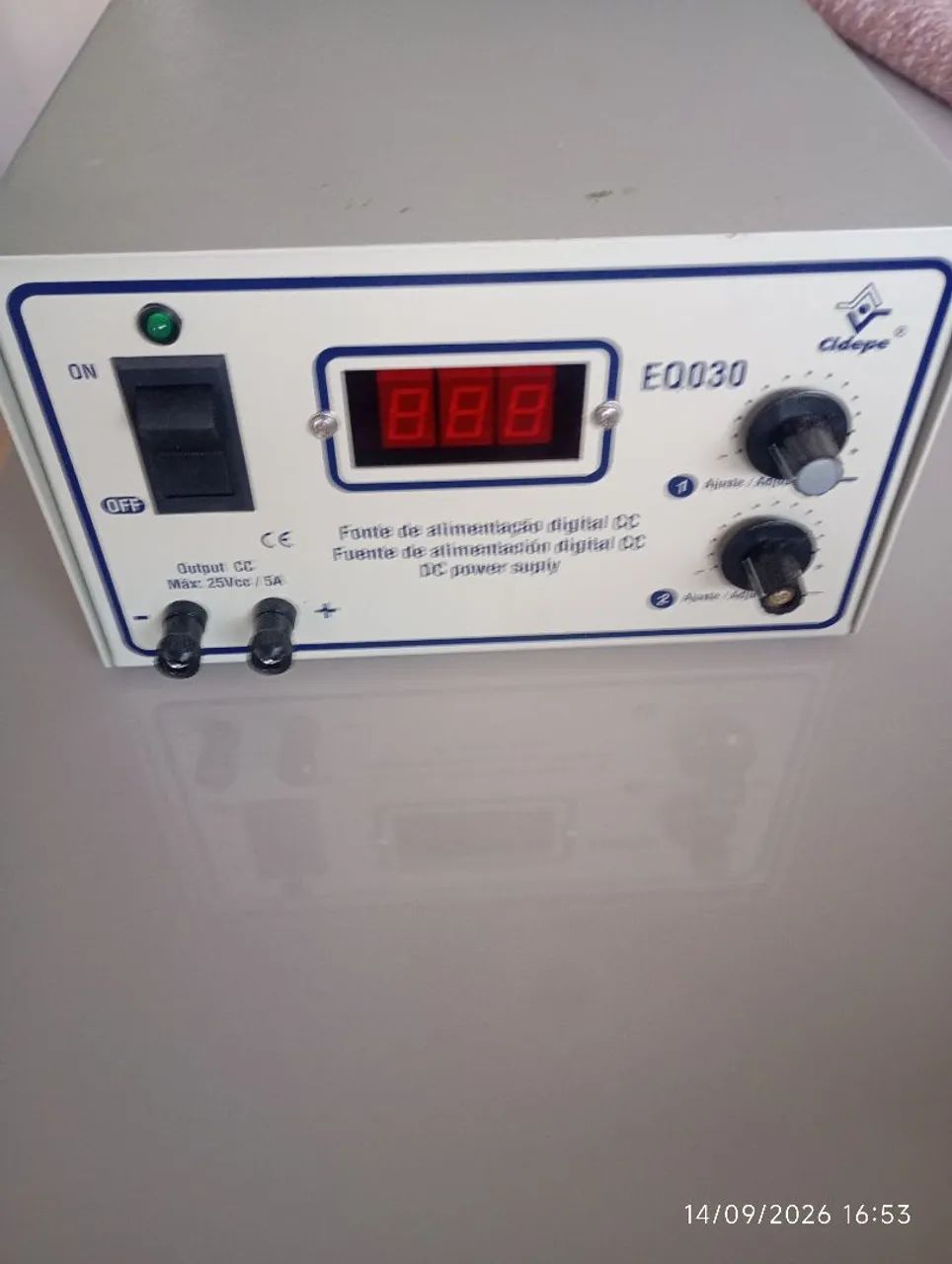 Fonte de alimentação digital CC EQ 030 - Foto 5