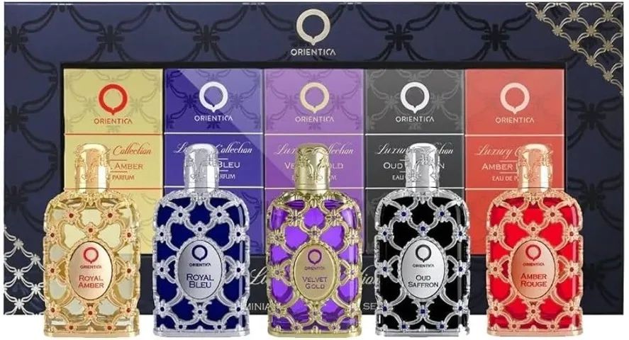 kit perfume miniaturas orientica luxury collection