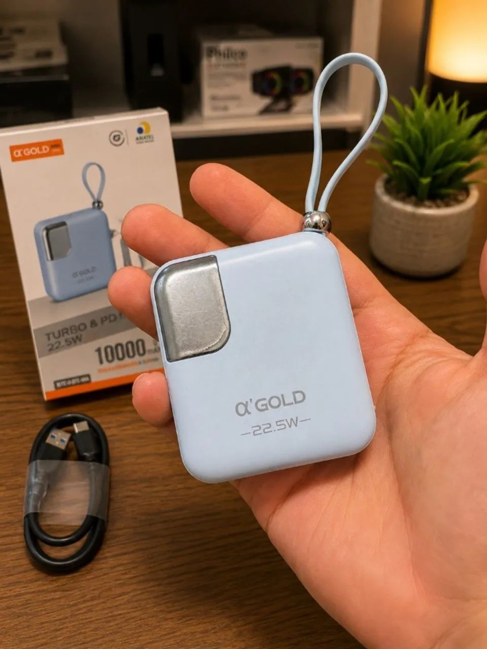 Bateria portátil Gold 10000mah