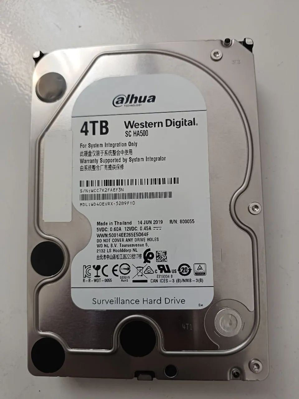 Hd wd 4TB Nvr DVRs CFTV CPUs  - Foto 3
