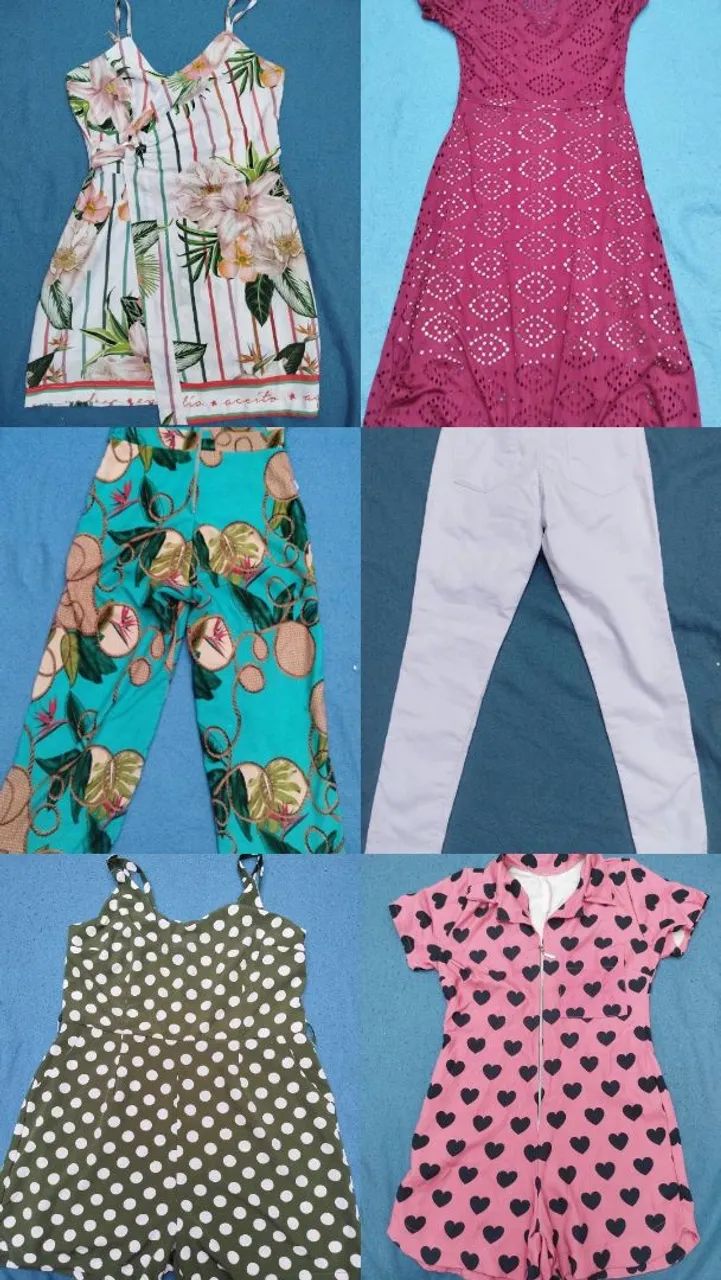 Combo de roupas 