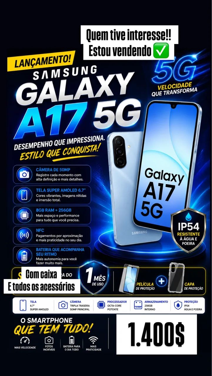 Vendo Samsung A17 5G