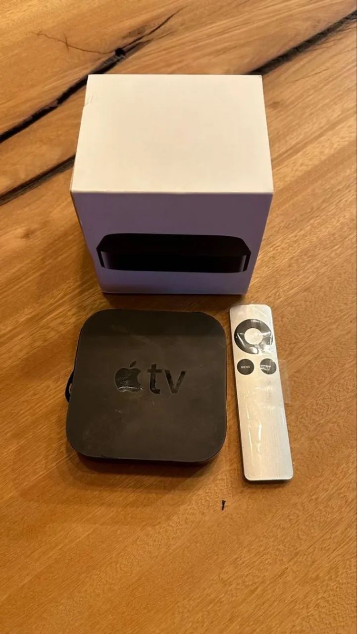 apple tv com controle remoto - Foto 2