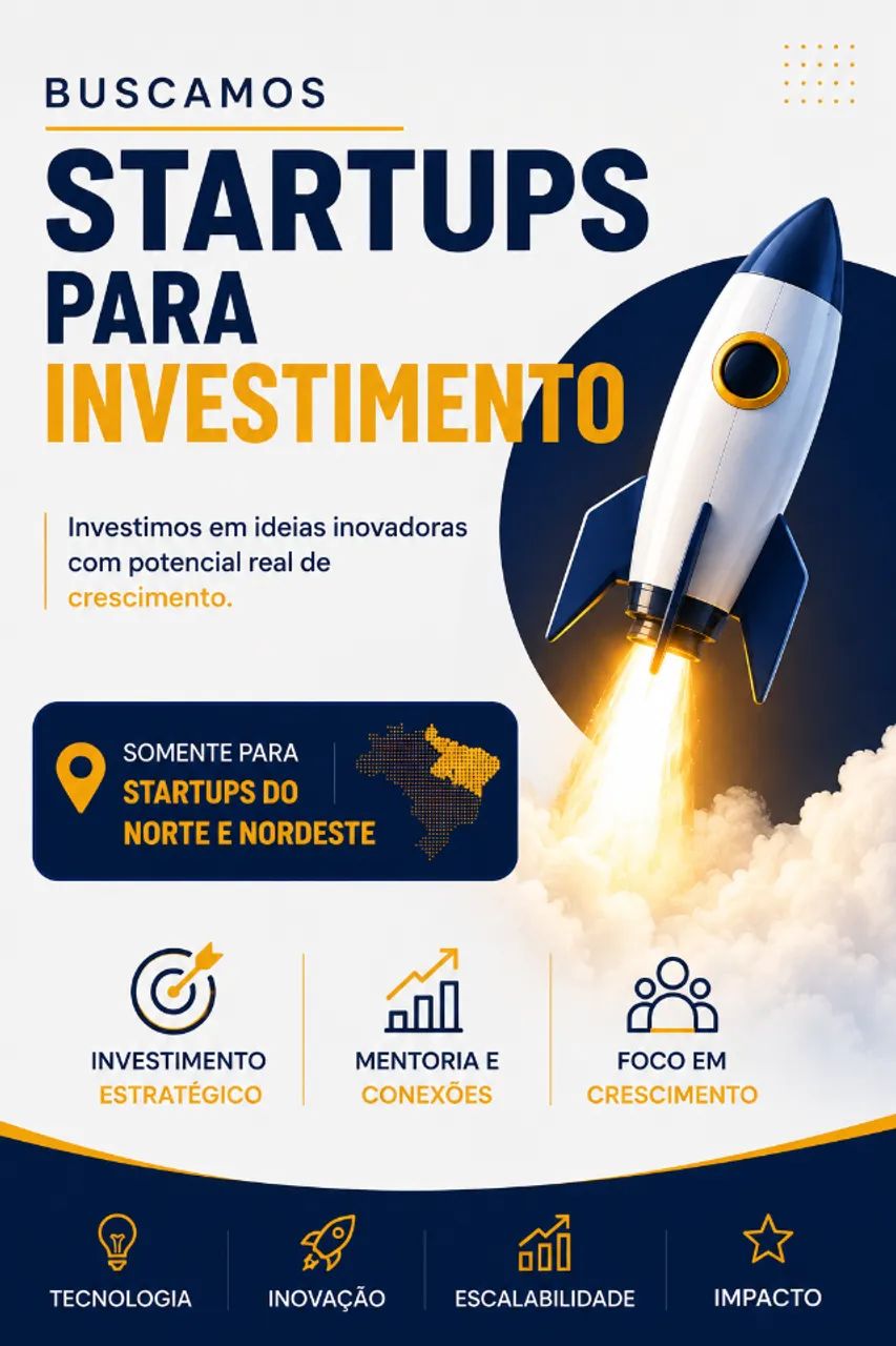 Sua Startup pode ser a próxima !