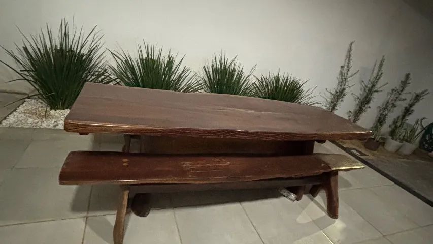 Mesa Rústica 1,20x3m  - Foto 2