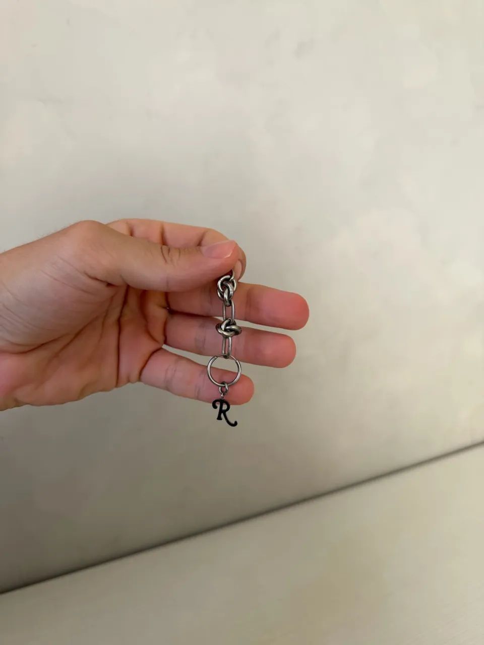 Brinco Raf Simons Silver Double Knot Earring - Foto 2