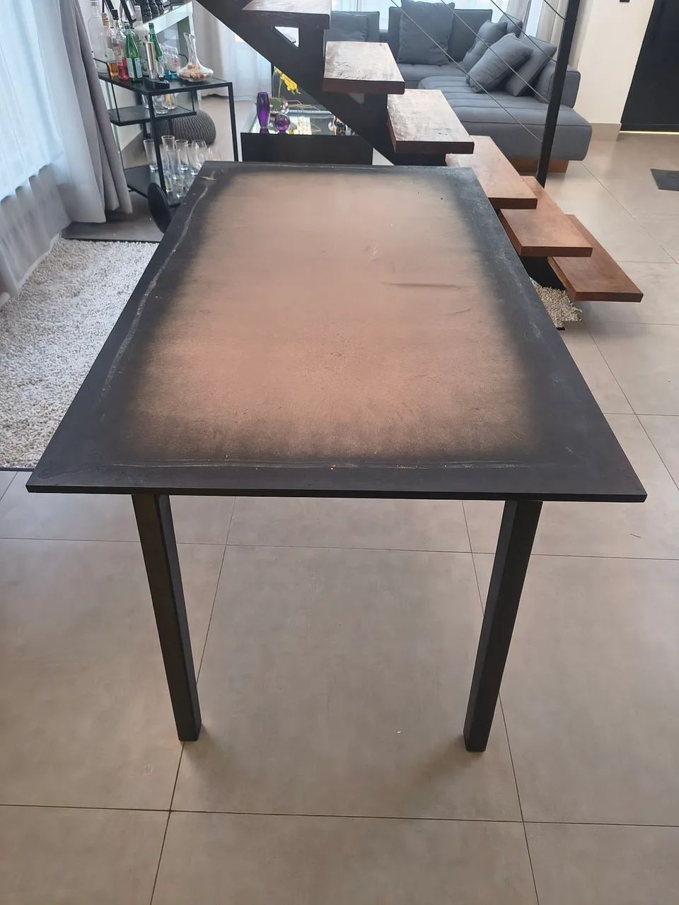 Mesa de jantar em madeira 160 x 90 - Foto 3