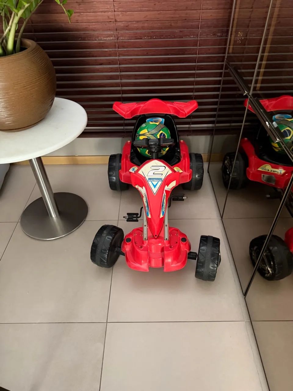 Carrinho de fórmula 1 com pedal  - Foto 2
