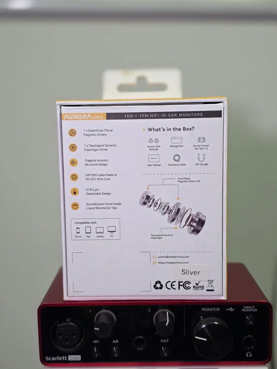 Roselsa Aurora + Cabo Dunu Lyre - Foto 2