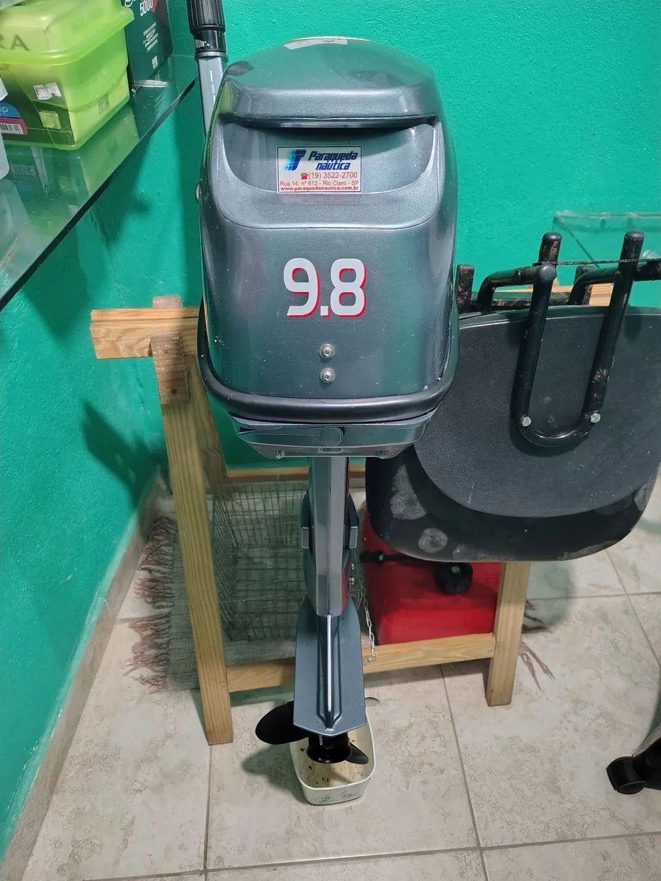 Motor de popa - hidea 9,8 hp - Foto 3