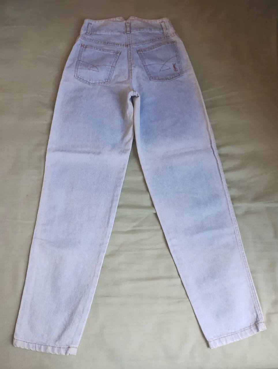 Calça Jeans Original YSL cintura alta - Foto 3