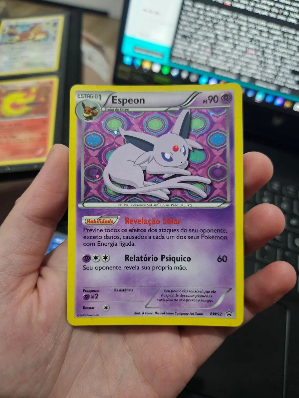 Eeveelutions Black & White Promos Set Completo  - Foto 5