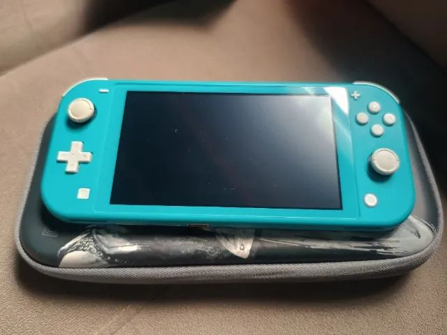 NINTENDO SWITCH TURQUESA (DESBLOQUEADO) - Consoles de Vídeo Game