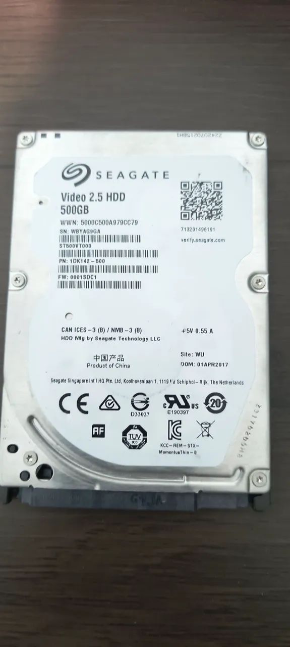 HD SEAGATE 500GB