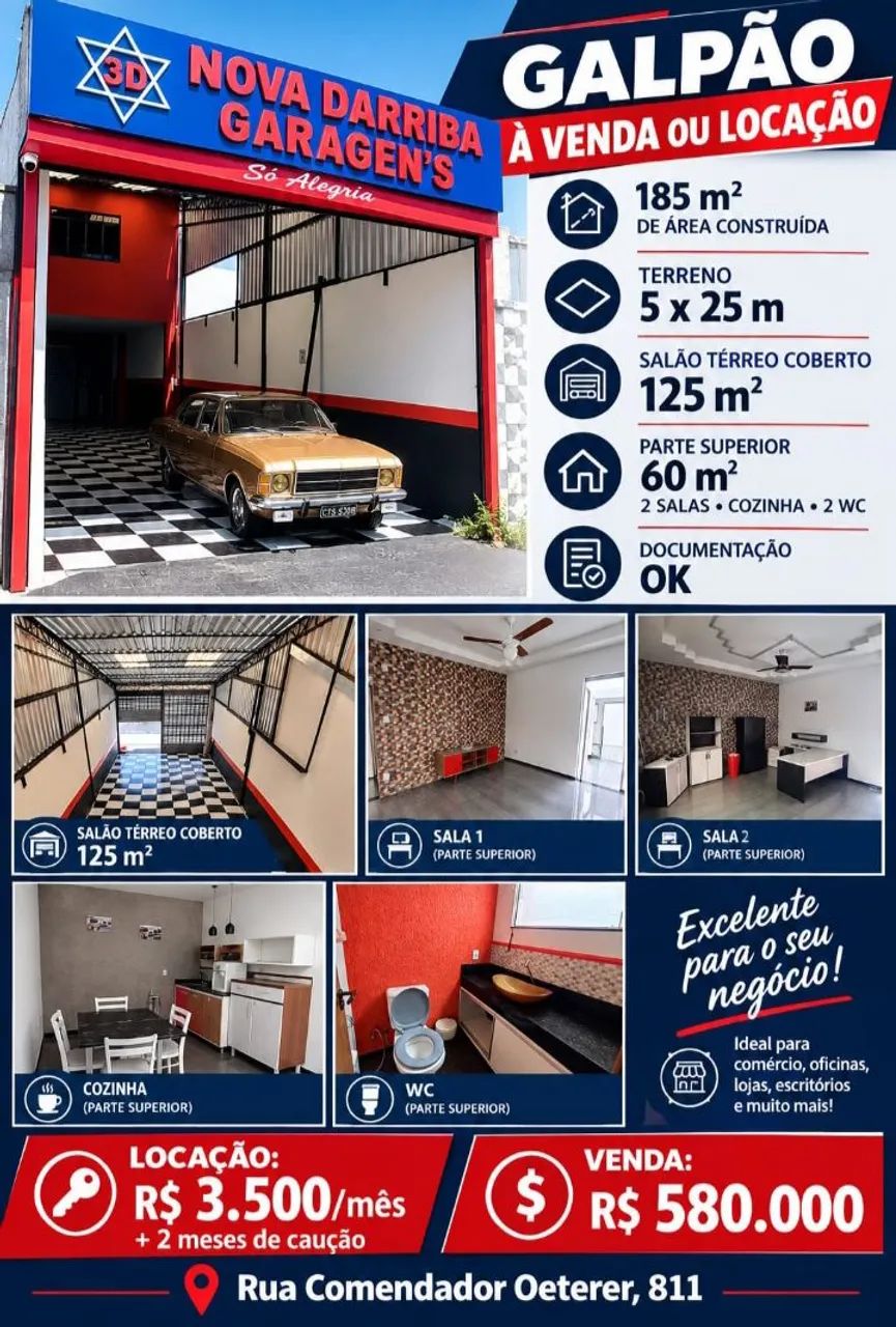 Ponto comercial (Alugar ou VENDER) 