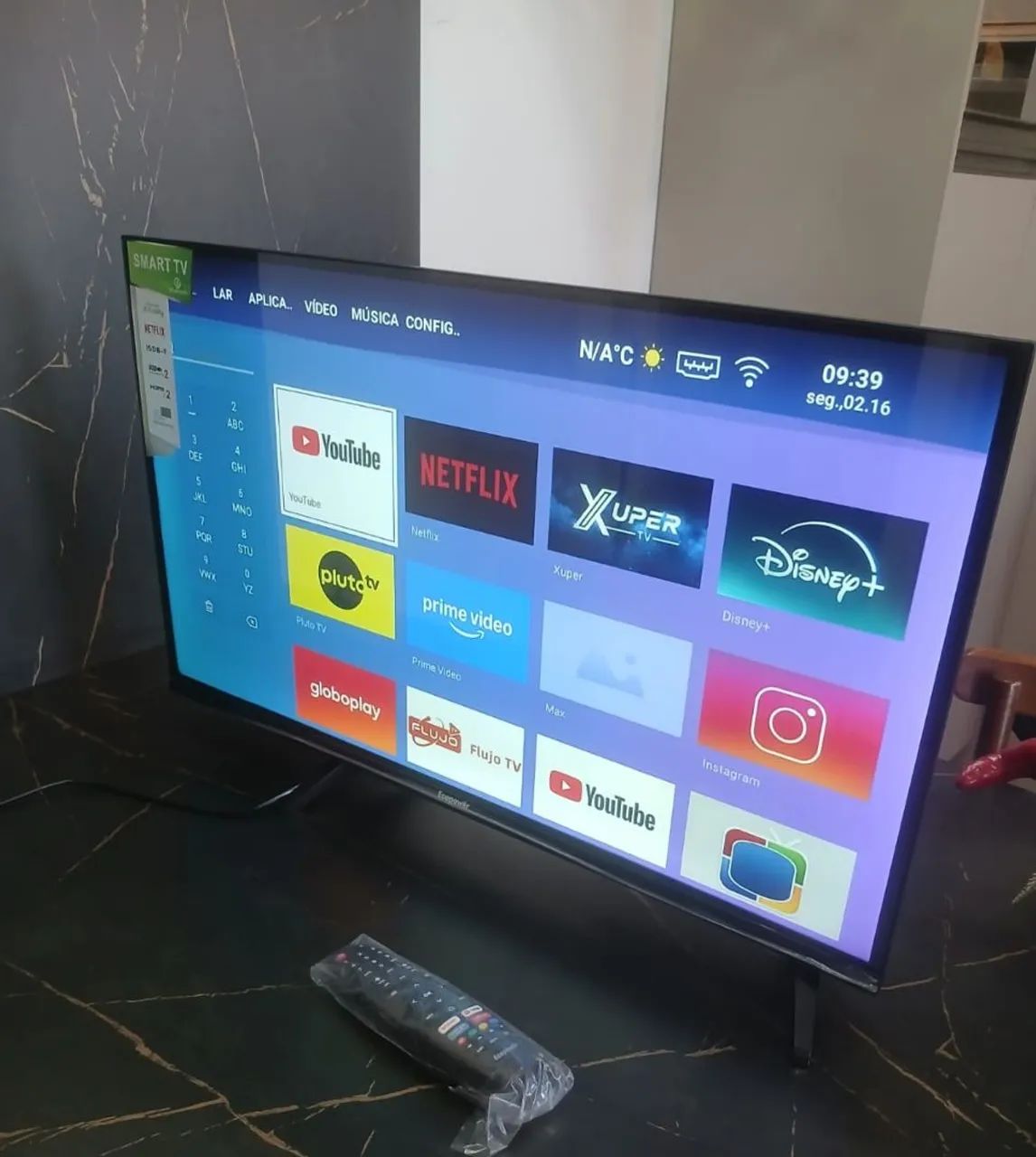 Tv 32 polegadas nova na caixa entrego sem taxa, smart tv - Foto 3