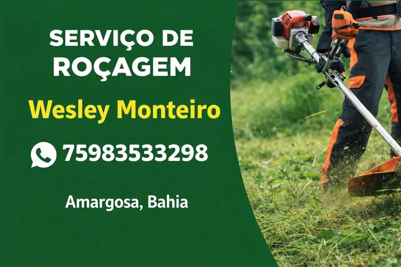 Roçagem de terrenos 