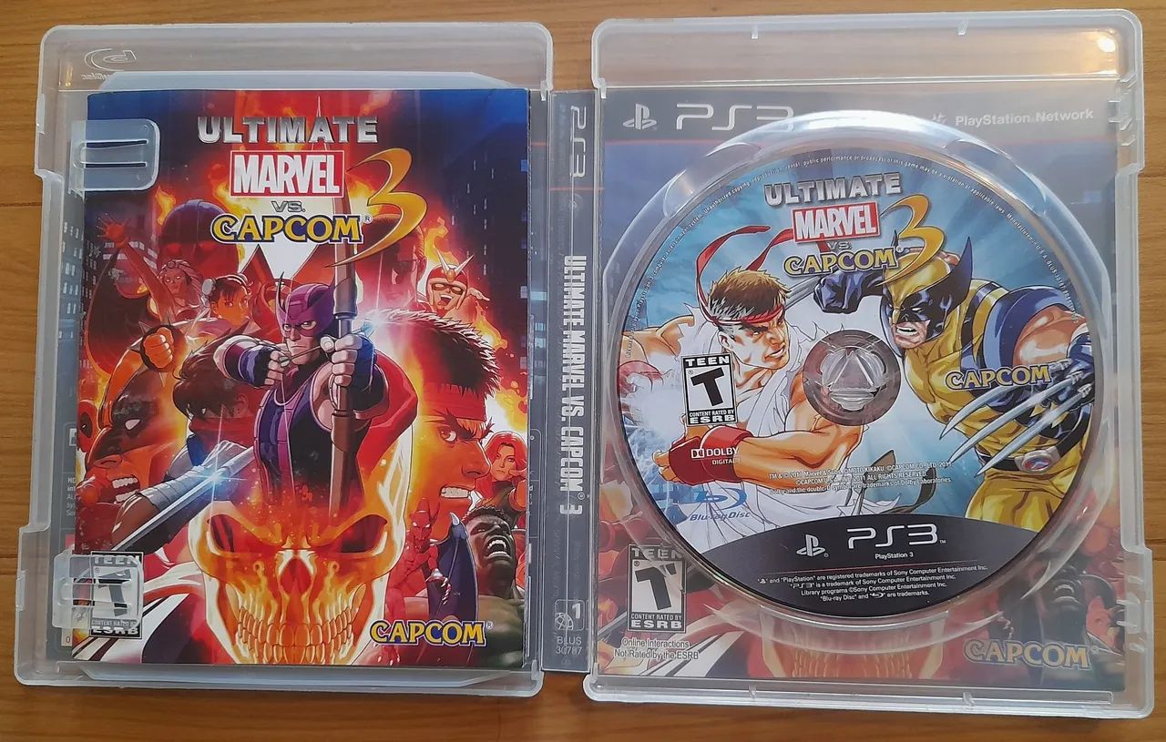 Ultimate Marvel Vs Capcom 3 | PS3 - Playstation 3 | FUNCIONANDO | - Foto 3