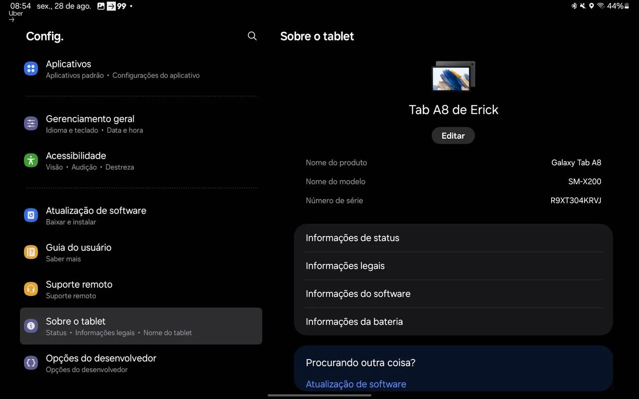 Galaxy tablet A8  - Foto 3