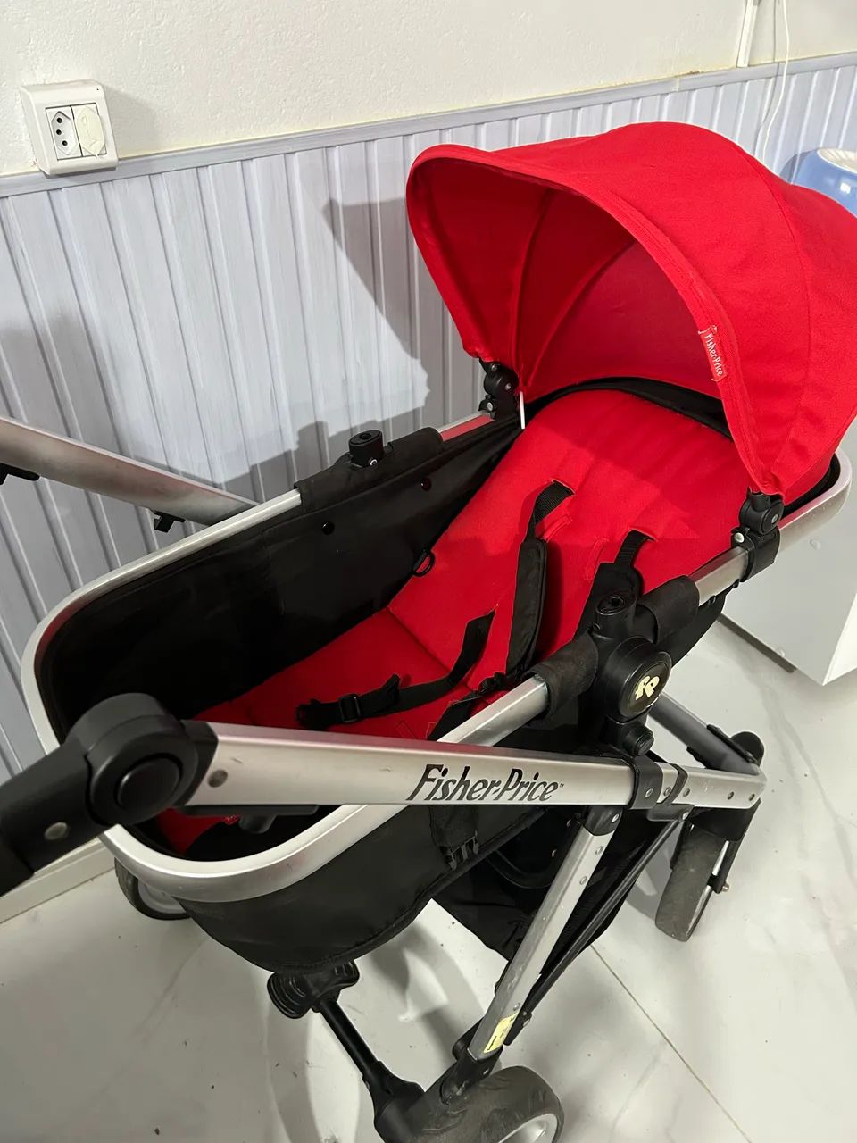 Carrinho Moisés com bebê conforto  - Foto 3