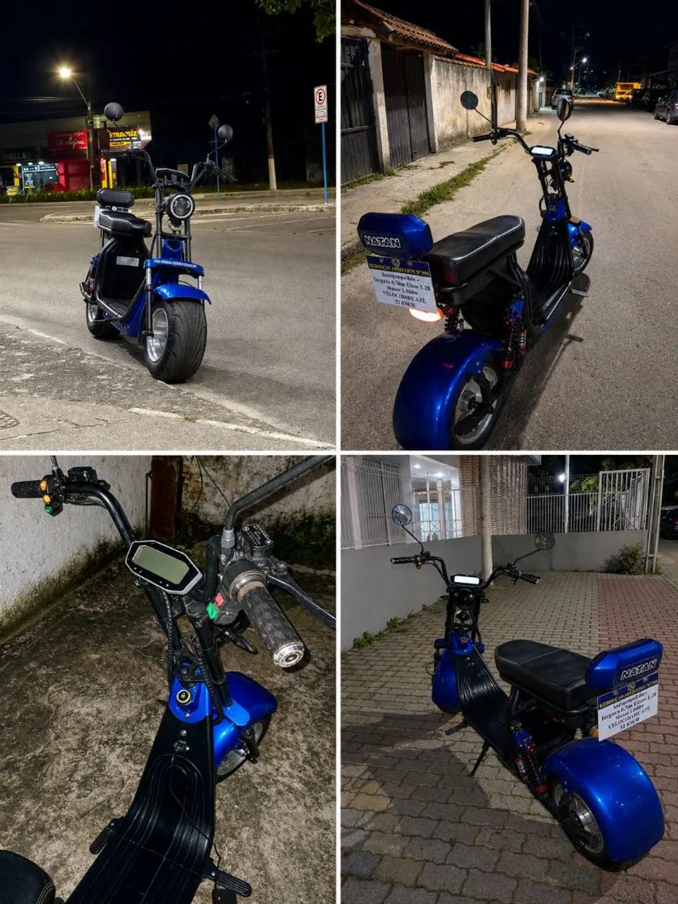 Bicicleta elétrica 1000w 