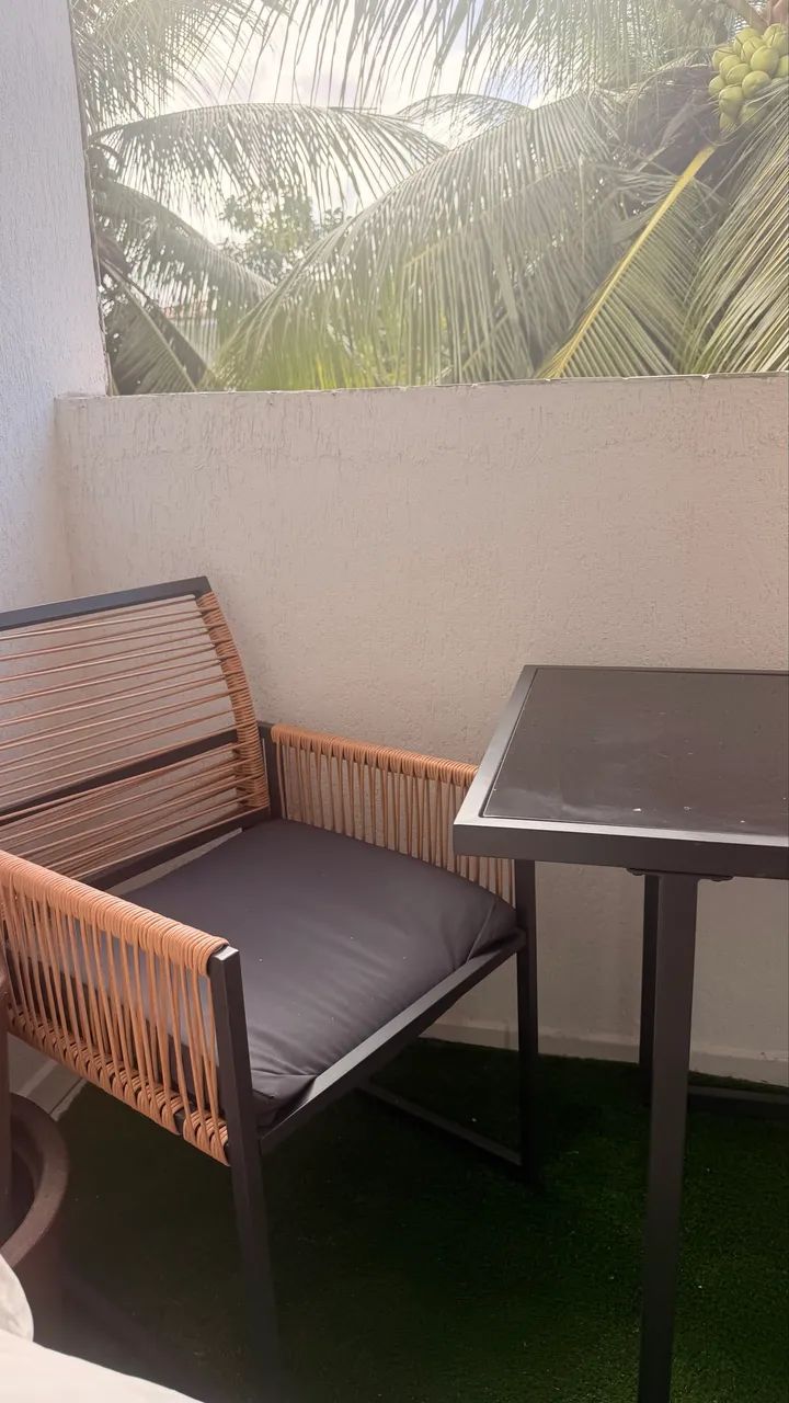 Conjunto de mesa para varanda (2 cadeiras) PROMOÇÃO! - Foto 4