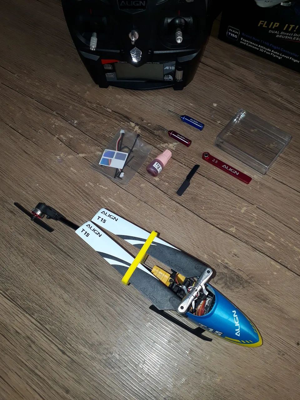 Helicóptero  T 15 Align com Rádio  - Foto 4