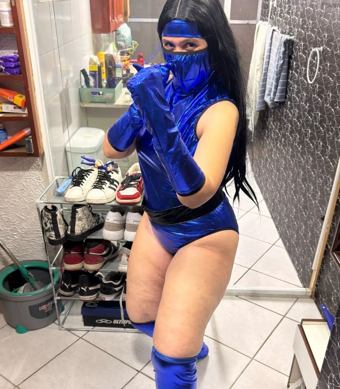 Cosplay Kitana Mortal Kombat II - Foto 2