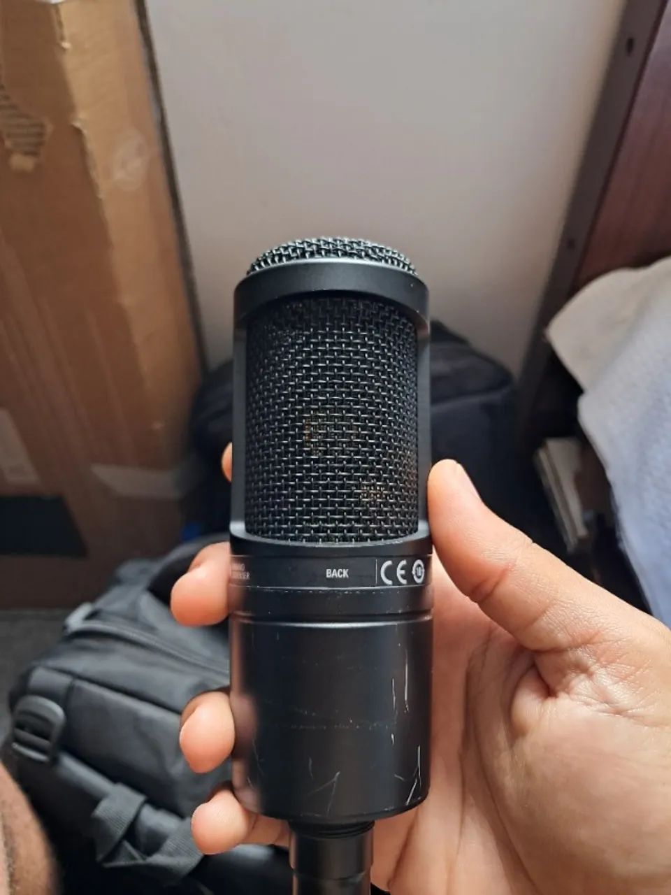 Microfone Condensador Audio Technica AT2020