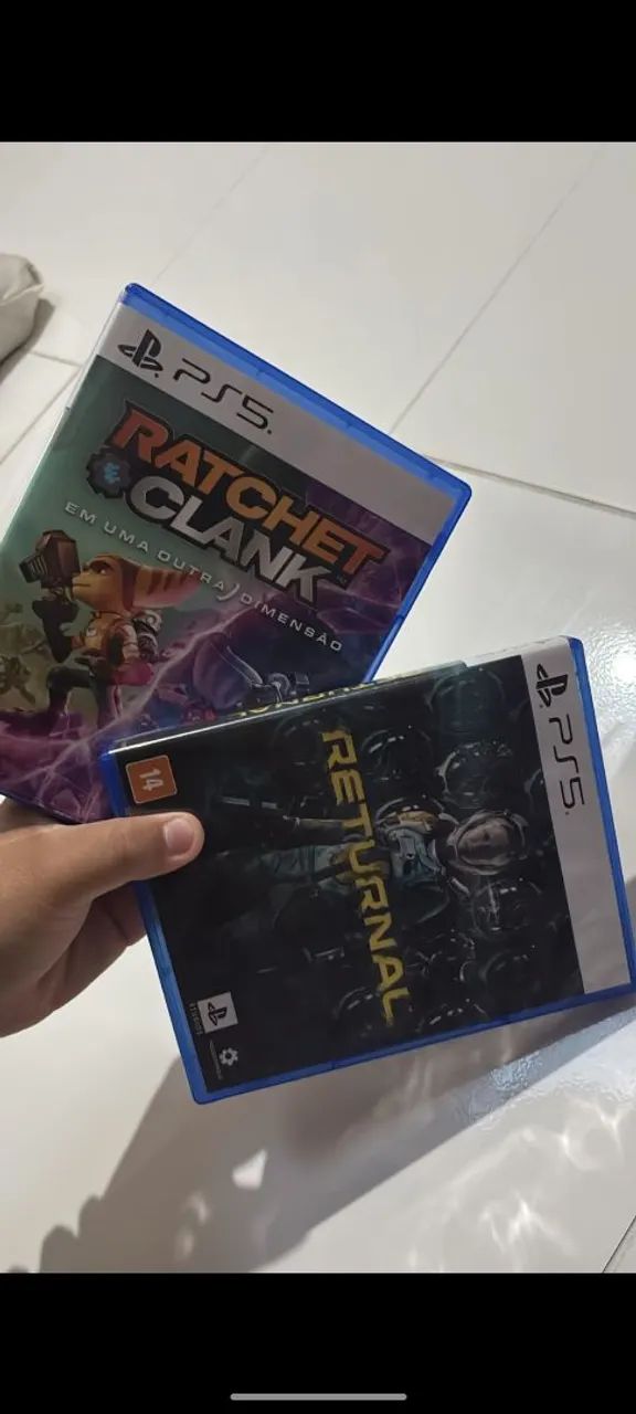 Jogo ps5 ratchet&clank e returnal no precinho $$$$ - Foto 2