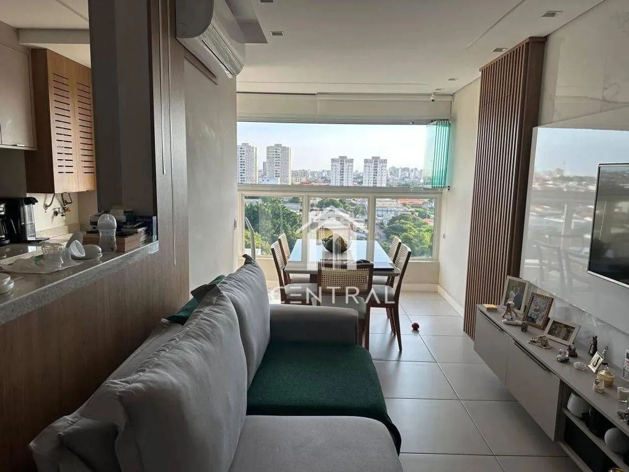 Varanda gourmet com churrasqueira, 2 dorm, com 1 suite - Além Ponte, Sorocaba,