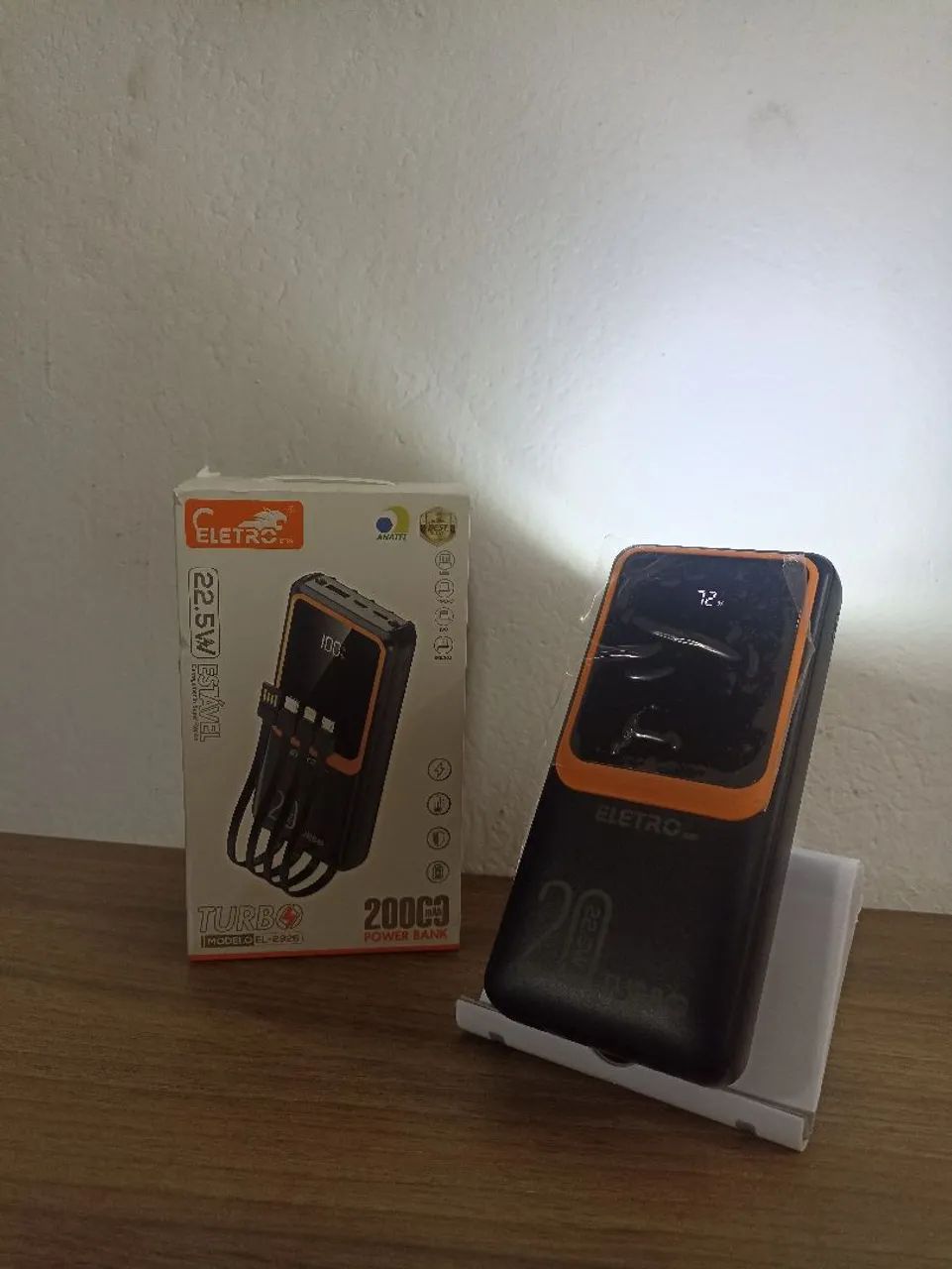 Carregador portátil 20000mah - Foto 2