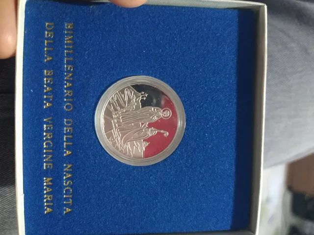 Moeda de prata do Vaticano  - Foto 3